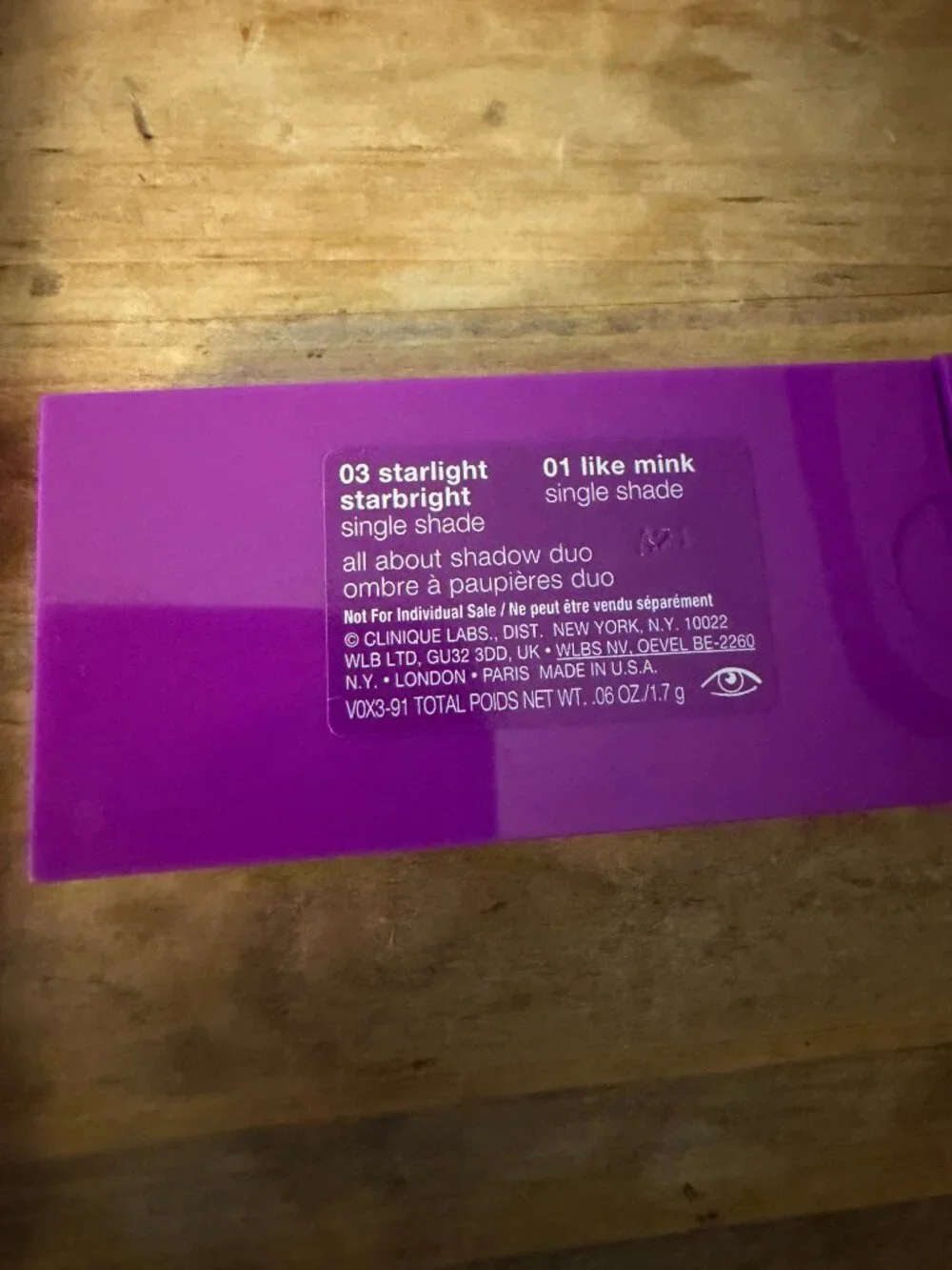 Clinique Eye Shadows